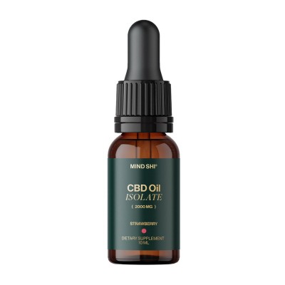 Mind Shi CBD Oil Isolate 2000 mg (10 ml, strawberry) Mind Shi CBD Oil Isolate 2000 mg (10 ml, strawberry)