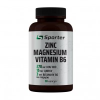 Sporter Zinc Magnesium Vitamin B6 (90 caps)