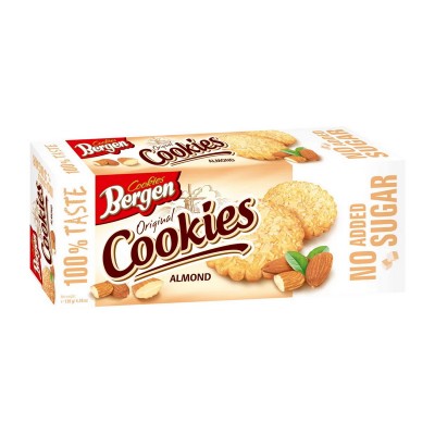 Bergen Original Cookies (130 g, almond)