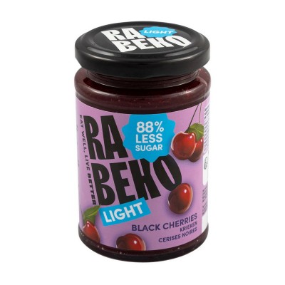 Rabeko Light Jam (230 g, black cherries) Rabeko Light Jam (230 g, black cherries)