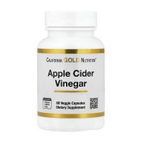 California Gold Nutrition Apple Cider Vinegar (60 veg caps)