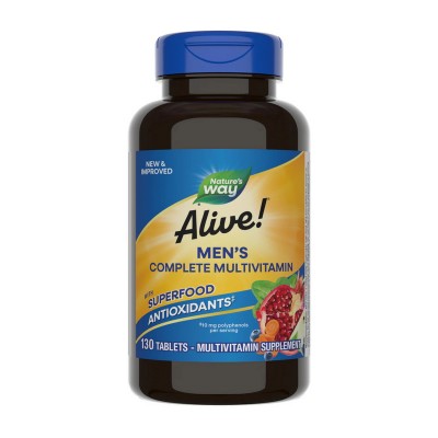 Nature's Way Alive! Men's Complete Multivitamin (130 tab)