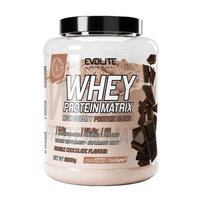 Evolite Nutrition Whey Protein Matrix (2 kg, double chocolate)