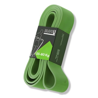 Brave U Fitness Band Green (55-80 kg)