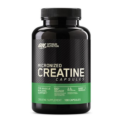 Optimum Nutrition Micronized Creatine Capsules (100 caps)