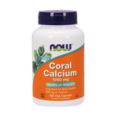 NOW Coral Calcium 1000 mg (100 caps) NOW Coral Calcium 1000 mg (100 caps)