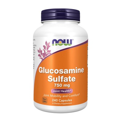 NOW Glucosamine Sulfate 750 mg (240 caps) NOW Glucosamine Sulfate 750 mg (240 caps)