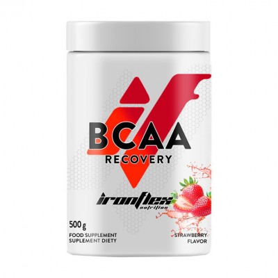 IronFlex BCAA Recovery (500 g, strawberry)