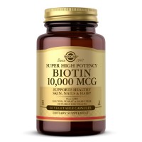 Solgar Biotin 10,000 mcg (60 veg caps)