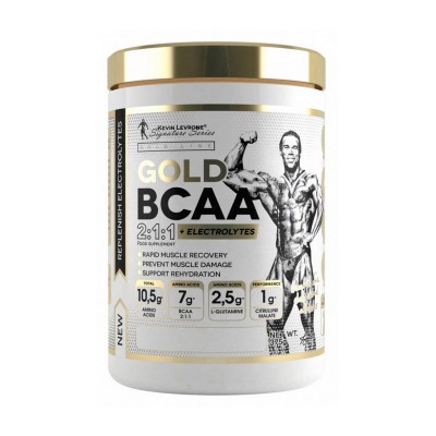 Kevin Levrone Gold BCAA 2:1:1 + Electrolytes (375 g, cola)