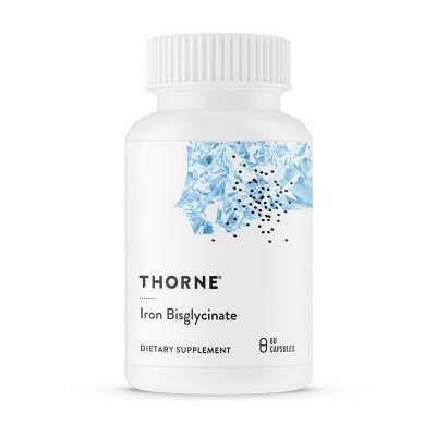 Thorne Research Iron Bisglycinate (60 caps)