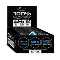 Powerful Progress 100% Whey Protein (20 packs * 32 g, mixed box)
