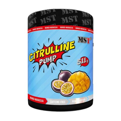 MST Citrulline Pump (511 g, mango-maracuja)