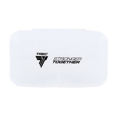 TREC nutrition Pillbox Stronger Together (white)