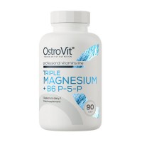 OstroVit Triple Magnesium+B6 P-5-P (90 caps)