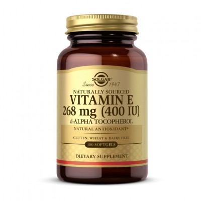 Solgar Vitamin E 268 mg (400 IU) (100 softgels) Solgar Vitamin E 268 mg (400 IU) (100 softgels)