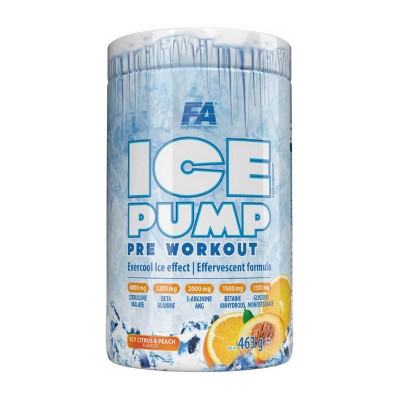 Ice Pump (463 g, icy citrus & peach)