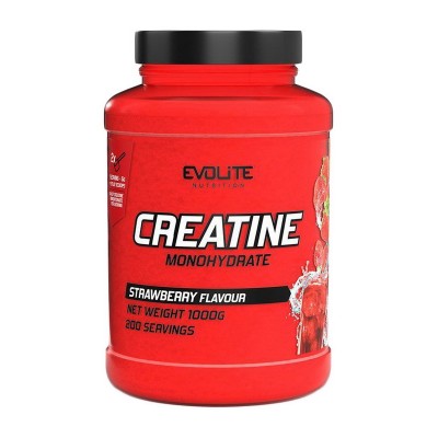 Creatine Monohydrate (1 kg, strawberry)