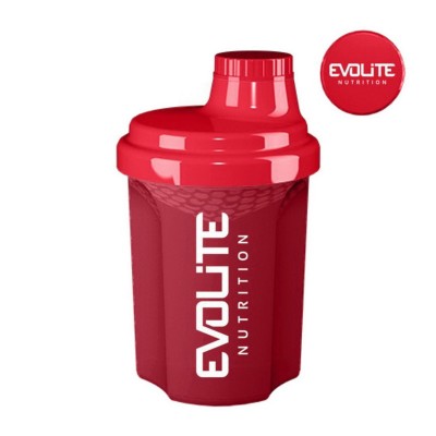 Evolite Nutrition Shaker (300 ml, red)
