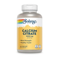Solaray Calcium Citrate 1000 mg (120 veg caps)