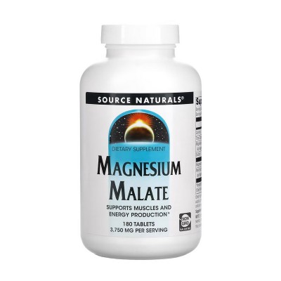 Source Naturals Magnesium Malate (180 tab)