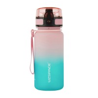 UZSPACE Uzspace Frosted Gradient Waterbottle 3034 (350 ml, pink/blue)