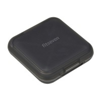 UZSPACE Fitseven Pillbox TP005BB (transparent/black)