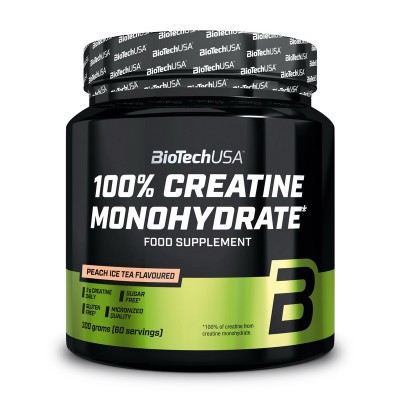 BioTech 100% Creatine Monohydrate (300 g, yuzu)
