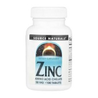 Source Naturals Zinc 50 mg (100 tabs)