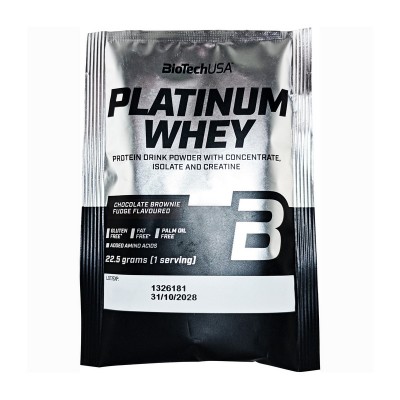 BioTech Platinum Whey (22,5 g, cookies with cream)