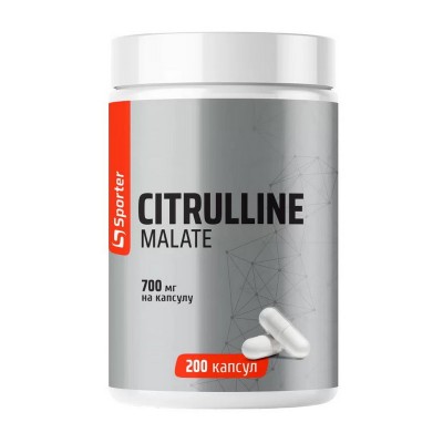 Sporter Citrulline Malate 700 mg (200 caps) Sporter Citrulline Malate 700 mg (200 caps)