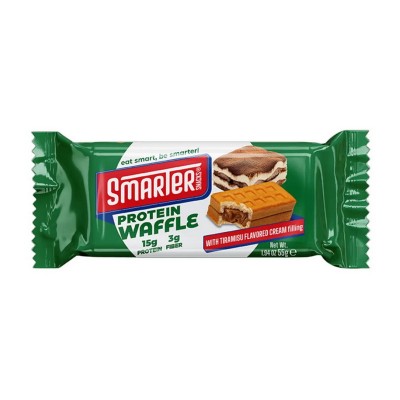 Smarter Snacks Protein Waffle (55 g, tiramisu cream)