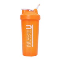 Brave U Shaker With Metal Ball (600 ml, orange) Brave U Shaker With Metal Ball (600 ml, orange)