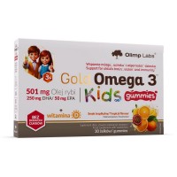 OLIMP Gold Omega 3 Kids (30 gummies, tropical)