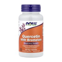 NOW Quercetin with Bromelain (60 veg caps)