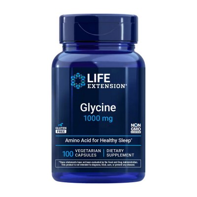 Life Extension Glycine 1000 mg (100 veg caps) Life Extension Glycine 1000 mg (100 veg caps)
