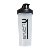 Brave U Shaker With Metal Ball (600 ml, transporent) Brave U Shaker With Metal Ball (600 ml, transporent)