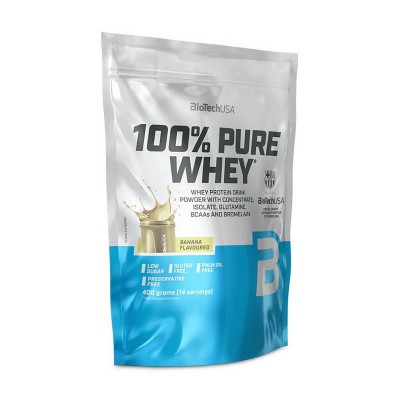 BioTech 100% Pure Whey (400 g, banana) BioTech 100% Pure Whey (400 g, banana)