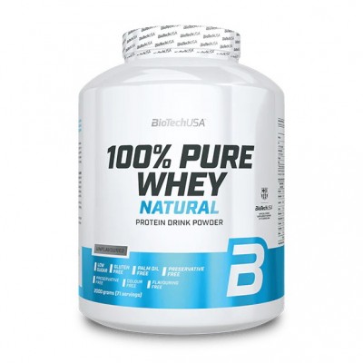 BioTech 100% Pure Whey Natural (2 kg, unflavoured)