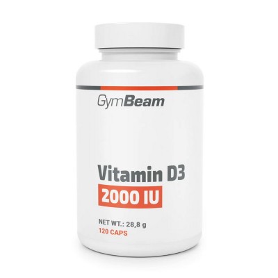 GymBeam Vitamin D3 2000 UI (120 caps)