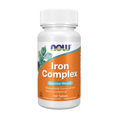NOW Iron Complex (100 tabs)