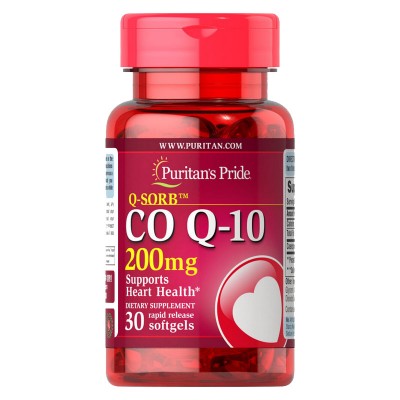 Puritan's Pride Q-SORB Co Q-10 200 mg (30 softgels) Puritan's Pride Q-SORB Co Q-10 200 mg (30 softgels)