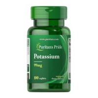 Puritan's Pride Potassium 99 mg (100 caplets)