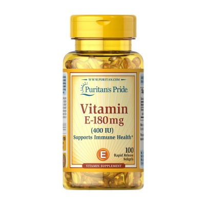 Puritan's Pride Vitamin E-400 IU (100 softgels)