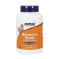NOW Brewer's Yeast 10 Grain, 650 mg (200 tab)