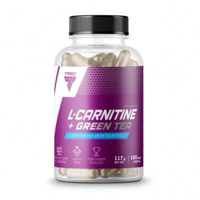 TREC nutrition L-Carnitine + Green tea (180 caps)