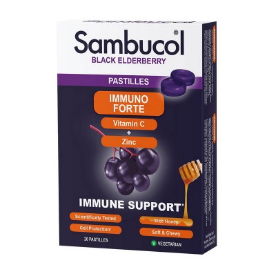 Sambucol Immuno Forte Pastilles (20 pastilles) Sambucol Immuno Forte Pastilles (20 pastilles)