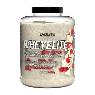 Whey Elite (2 kg, white chocolate raspberry)