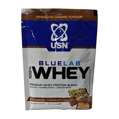 USN Blue Lab 100% Whey Premium Protein (34 g, chocolate caramel)
