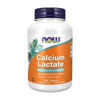 NOW Calcium Lactate (250 tabs)